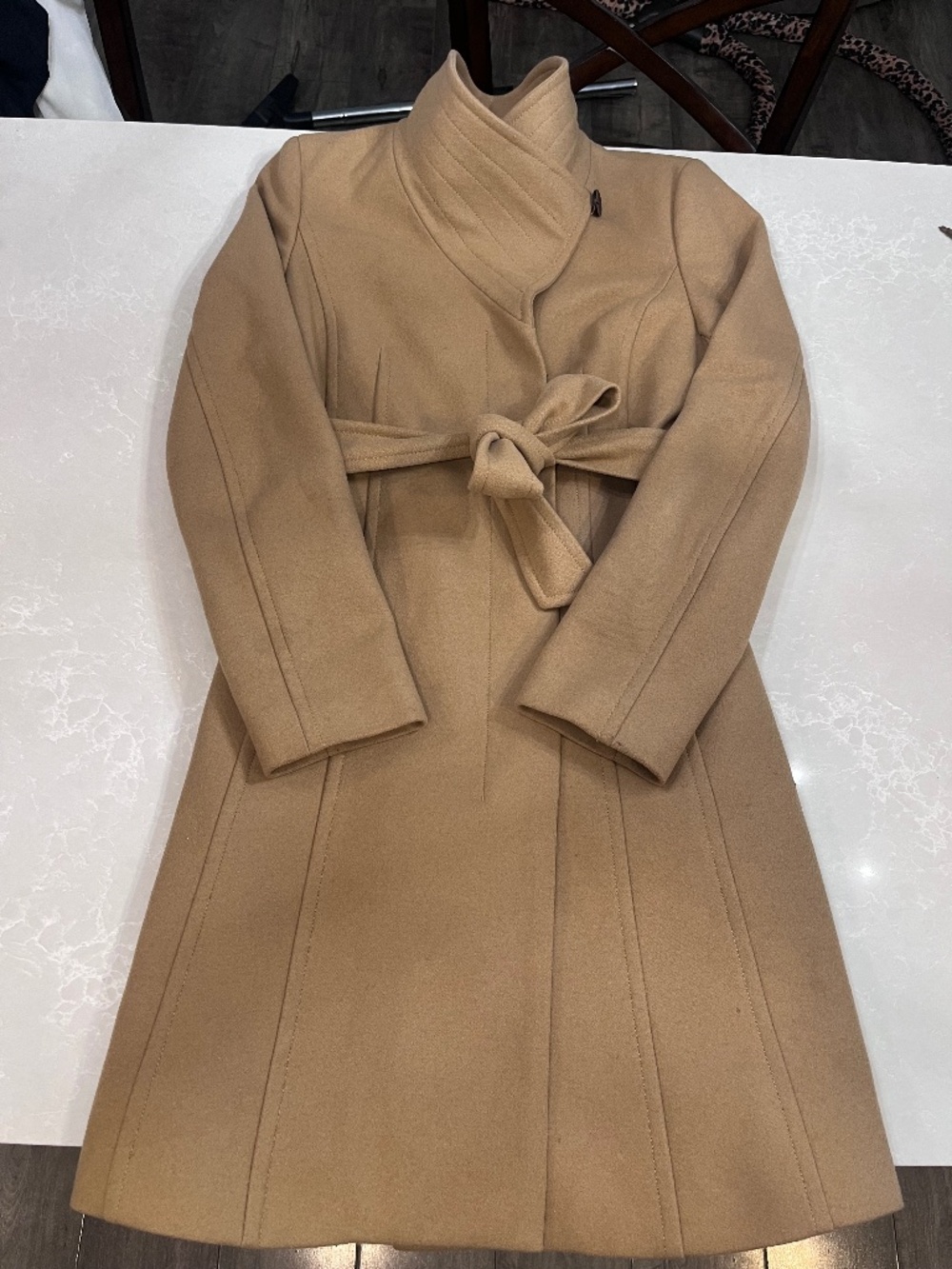 aritzia babaton connor coat wool jacket camel small